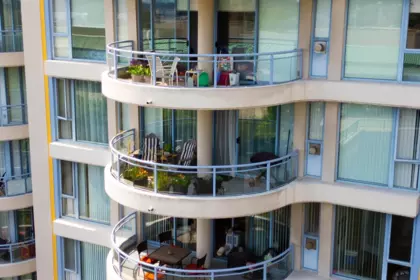 Outdoor Deck Photo of 804 739 Princess Street, New Westminster, BC