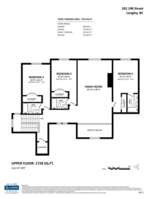 Loft / Bonus Room Photo of 262 198 Street, Langley, BC