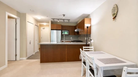 Kitchen Island Photo of 212 6828 Eckersley Road, Richmond, BC