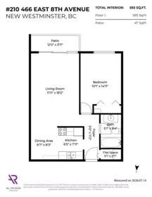 Office / Den Photo of 210 466 E Eighth Avenue, New Westminster, BC