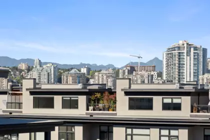 Aerial View of 416 300 Salter Street, New Westminster, BC