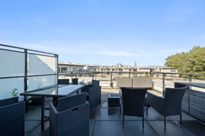 Outdoor Kitchen Photo of 416 300 Salter Street, New Westminster, BC