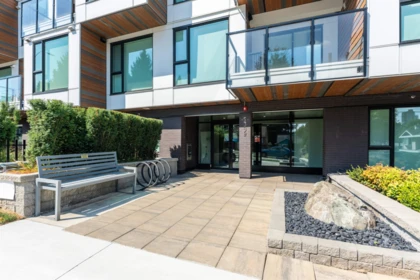 Living Room Photo of 606 5399 Joyce Street, Vancouver, BC
