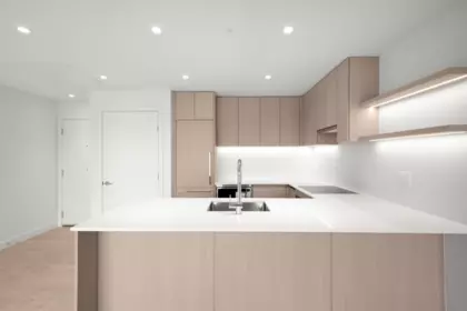 Exterior Rear Photo of 408 4928 Quebec Street, Vancouver, BC