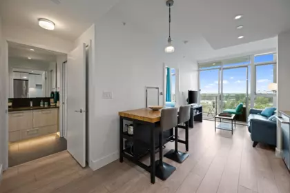 Family Room Photo of 1306 3581 E Kent Avenue North Avenue, Vancouver, BC