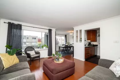 Exterior Rear Photo of 104 2412 Alder Street, Vancouver, BC