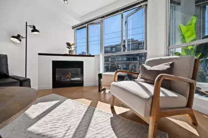 Family Room Photo of 409 122 E 3rd Street, North Vancouver, BC