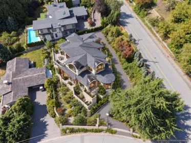 Exterior Rear Photo of 1889 Orchard Way, West Vancouver, BC