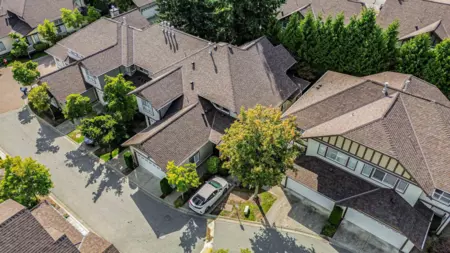 Aerial View of 42 8250 158 Street, Surrey, BC