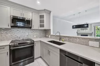 Dining Area Photo of 404 13680 84 Avenue, Surrey, BC