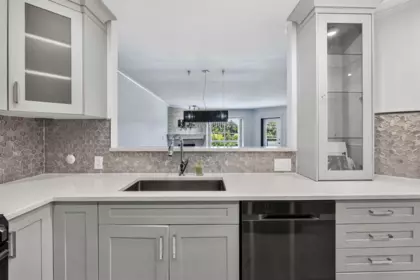 Kitchen Photo of 404 13680 84 Avenue, Surrey, BC