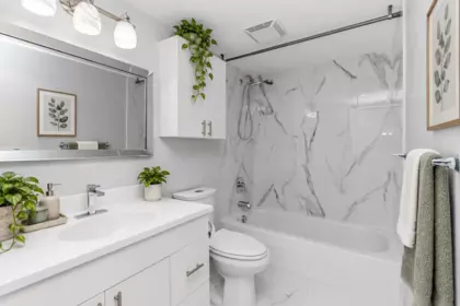 Powder Room Photo of B105 40120 Willow Crescent, Squamish, BC