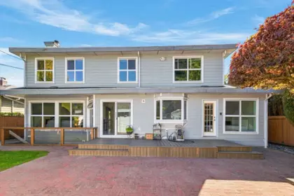 Aerial View of 1039 W 29th Avenue, Vancouver, BC