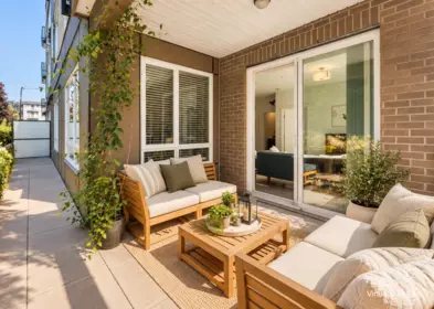 Outdoor Patio Photo of 116 2382 Atkins Avenue, Port Coquitlam, BC