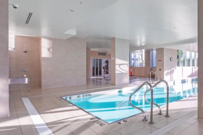 Swimming Pool Photo of 2407 1788 Gilmore Avenue, Burnaby, BC