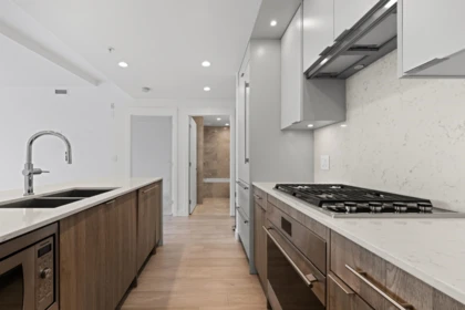 Kitchen Photo of 408 7638 Cambie Street, Vancouver, BC