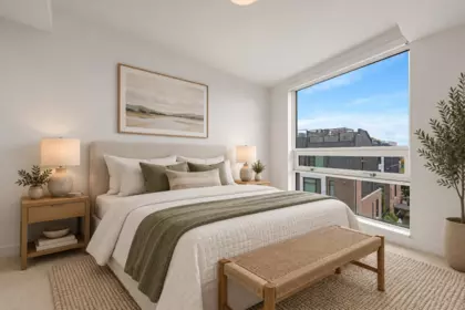 Primary Bedroom Photo of 408 7638 Cambie Street, Vancouver, BC