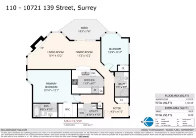 110 10721 139 Street, Surrey, BC, Surrey — Apartment/Condo for sale