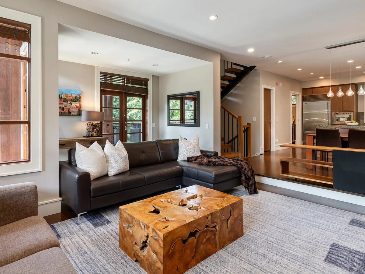 Living Room Photo of 1 7124 Nancy Greene Drive, Whistler, BC