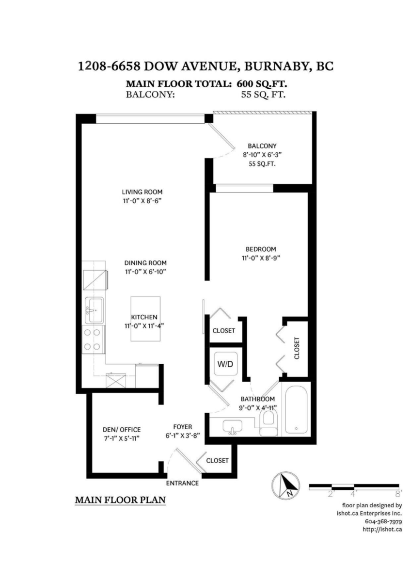 Laundry Room Photo of 1208 6658 Dow Avenue, Burnaby, BC