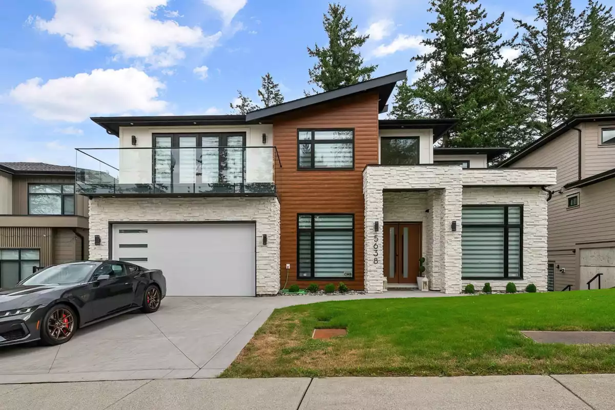 Exterior Rear Photo of 5638 Crimson Ridge, Chilliwack, BC