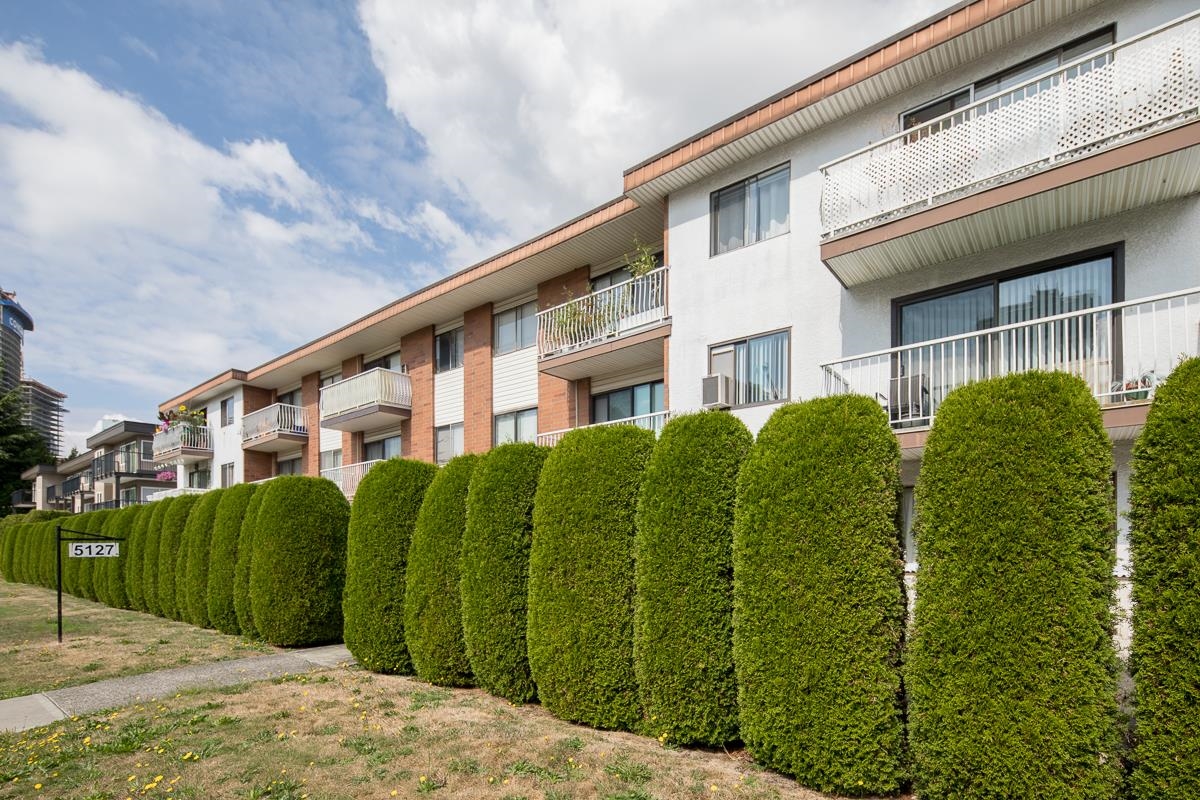Exterior Rear Photo of 106 5127 Irving Street, Burnaby, BC