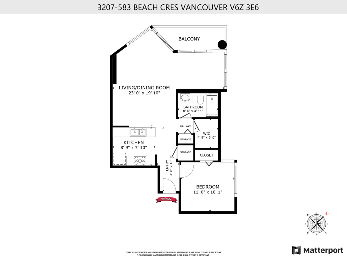 Guest Bathroom Photo of 3207 583 Beach Crescent, Vancouver, BC