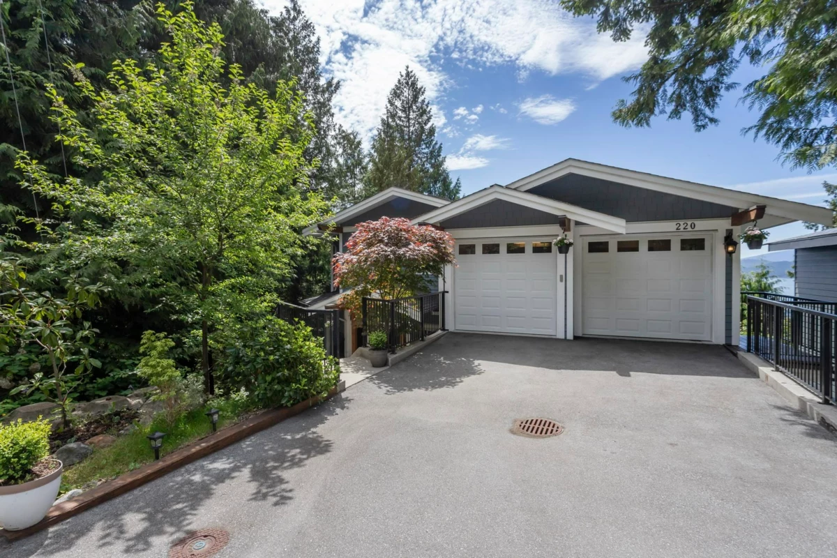 Exterior Rear Photo of 220 Panorama Road, Lions Bay, BC V0N 2E0