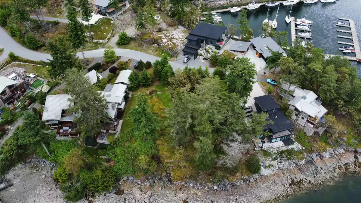 Exterior Rear Photo of Lot 12 Pinehaven Way, Garden Bay, BC