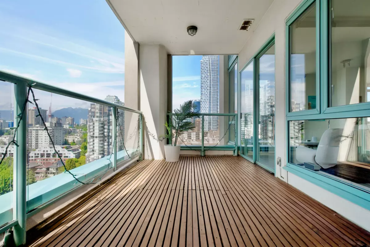 Exterior Rear Photo of 2103 907 Beach Avenue, Vancouver, BC