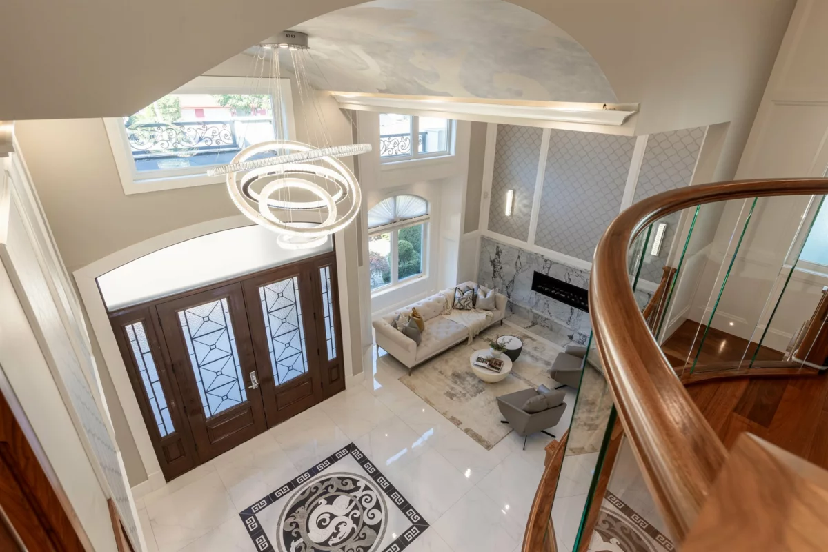 Aerial View of 8740 Scotchbrook Road, Richmond, BC