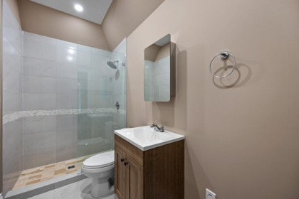 Basement Recreation Room Photo of 128 Deerview Lane, Anmore, BC