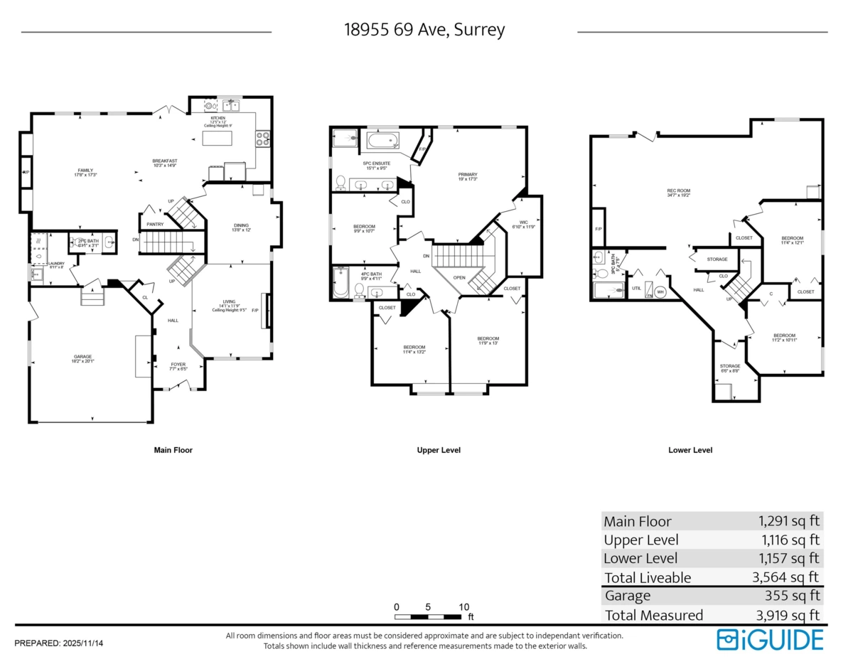 Playground / Recreational Area Near 18955 69 Avenue, Surrey, BC