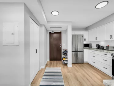 Kitchen Island Photo of 222 10866 City Parkway Way, Surrey, BC
