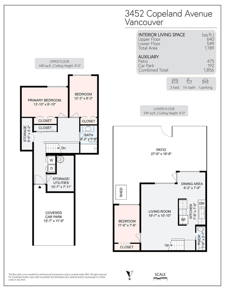 Outdoor Deck Photo of 3452 Copeland Avenue, Vancouver, BC