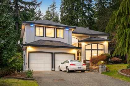 Aerial View of 1522 Whitebark Place, Coquitlam, BC