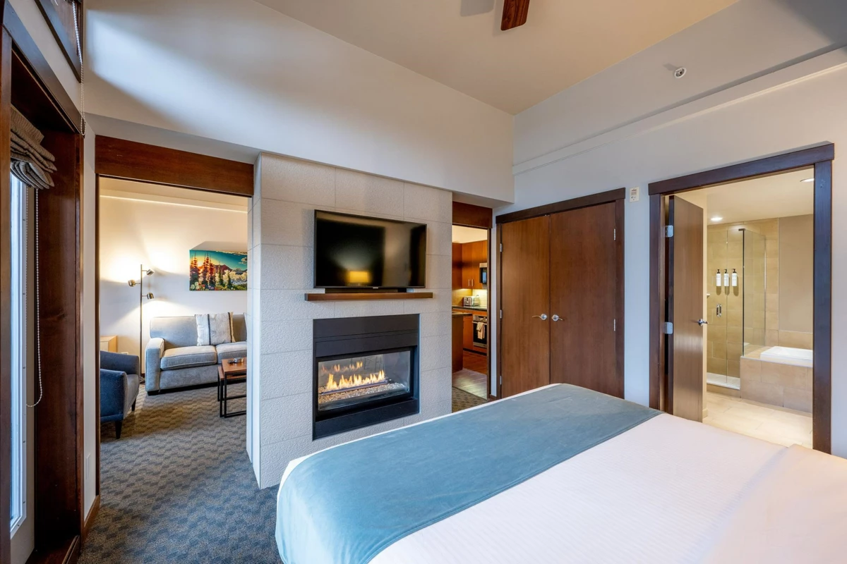 Kitchen Island Photo of 414A 2020 London Lane, Whistler, BC