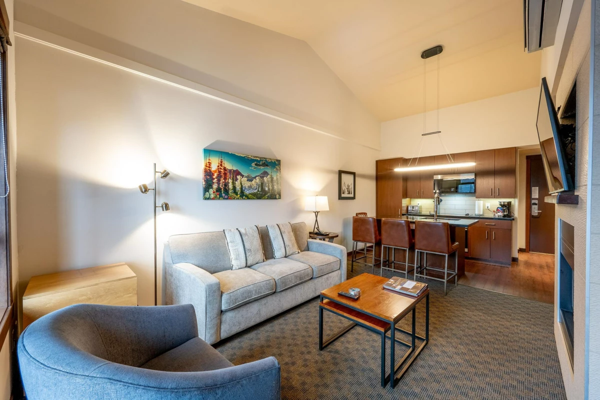 Living Room Photo of 414A 2020 London Lane, Whistler, BC