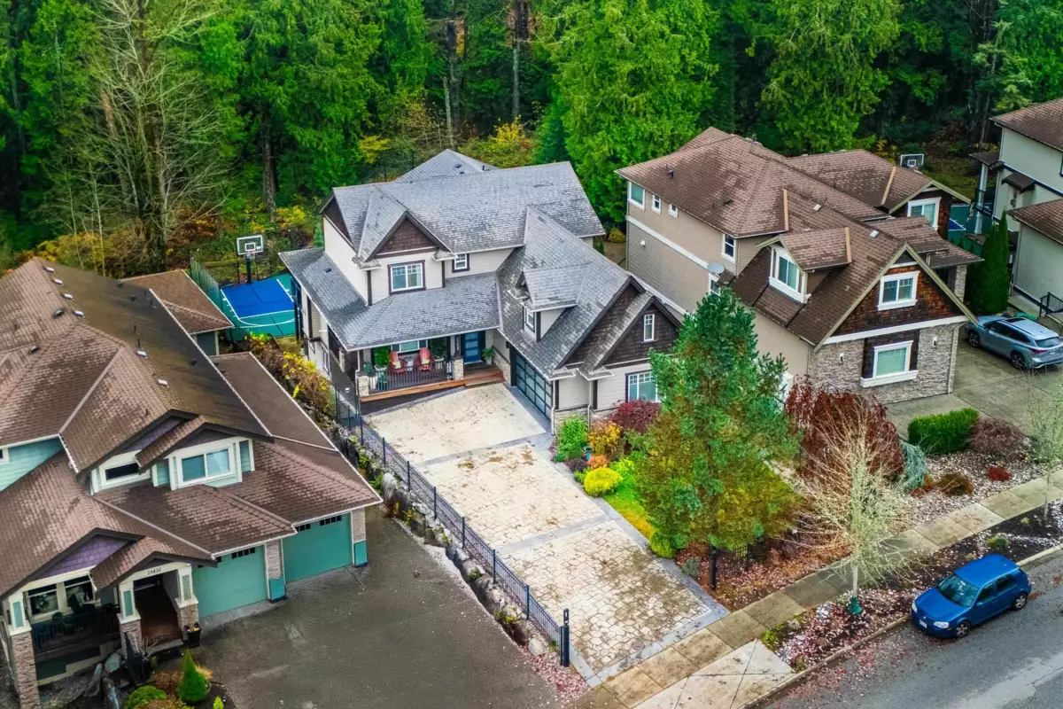 Aerial View of 13439 235 Street, Maple Ridge, BC