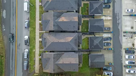 Aerial View of 13963 60 Avenue, Surrey, BC