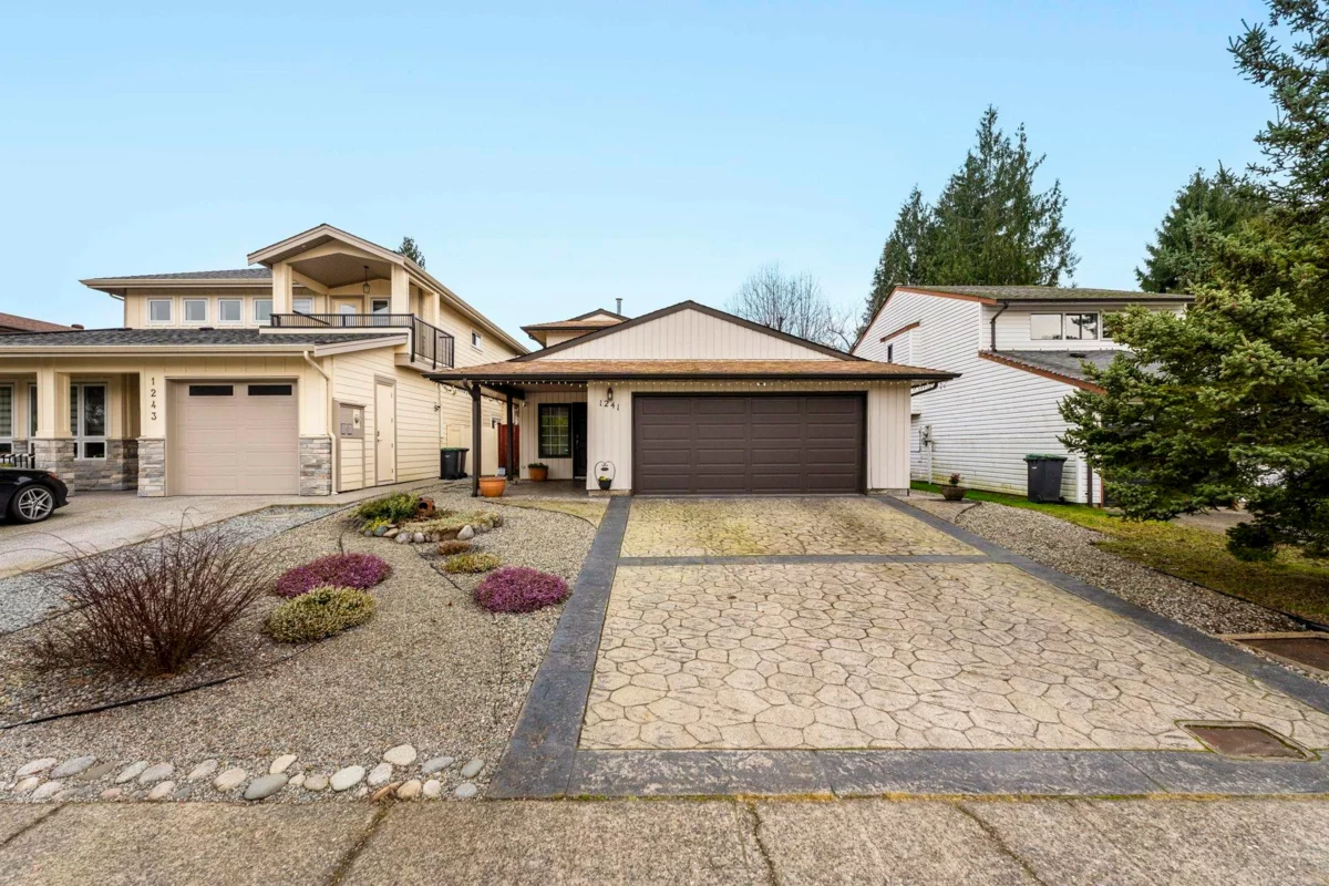 Exterior Rear Photo of 1241 Nestor Street, Coquitlam, BC