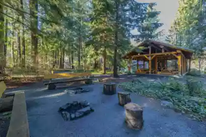 Garage Interior Photo of 1818 Tree House Trail, Lindell Beach, BC