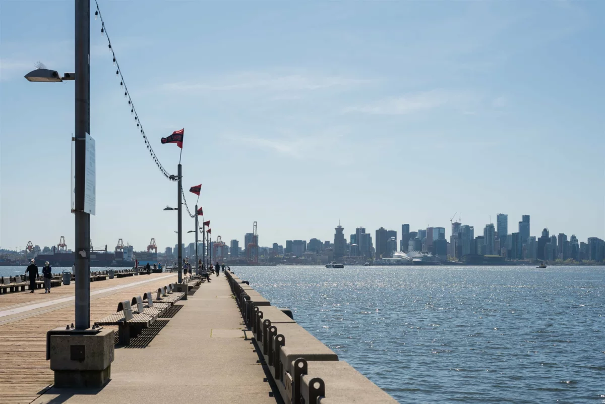 Outdoor Deck Photo of 104 175 W 1st Street, North Vancouver, BC