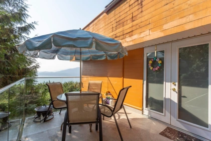 Outdoor Deck Photo of 270 Mountain Drive, Lions Bay, BC