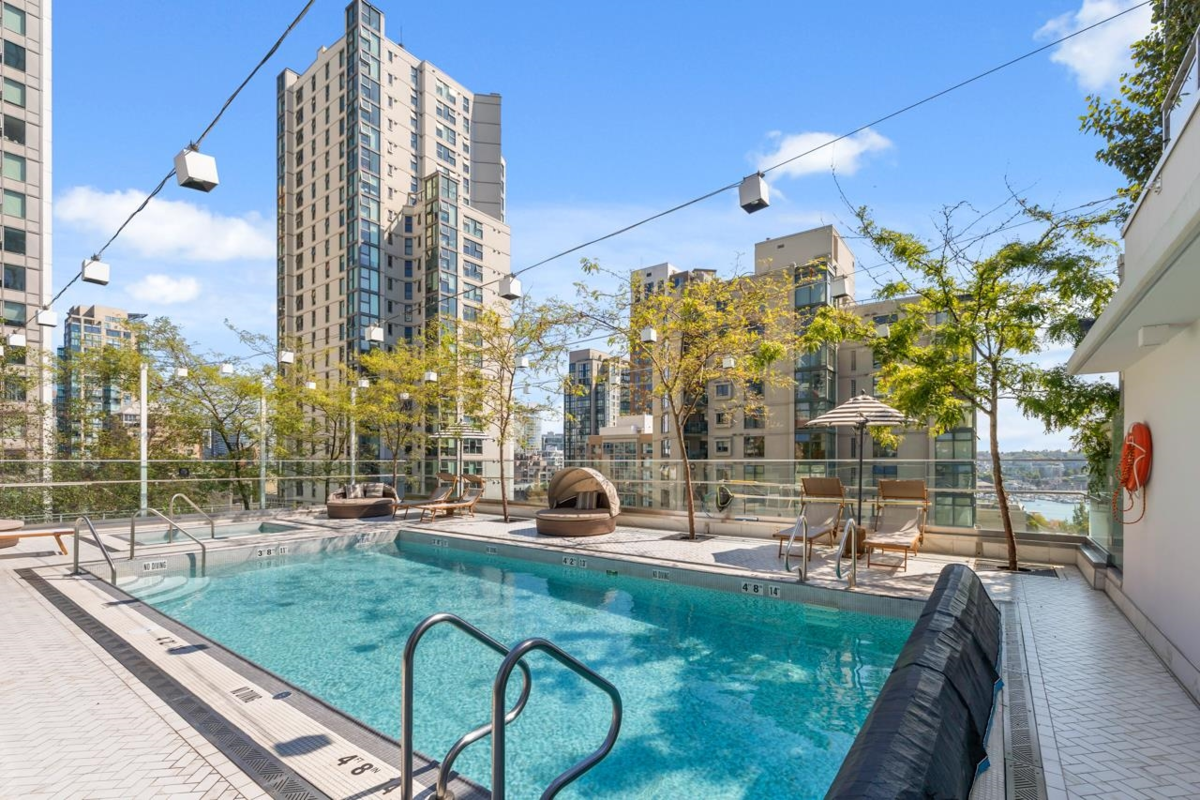 Outdoor Patio Photo of 201 499 Pacific Street, Vancouver, BC