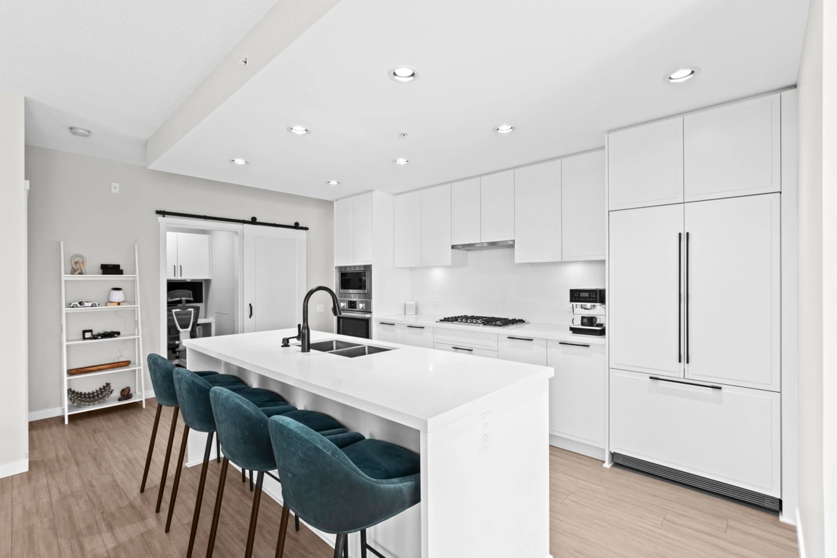 Exterior Rear Photo of 508 3198 Riverwalk Avenue, Vancouver, BC