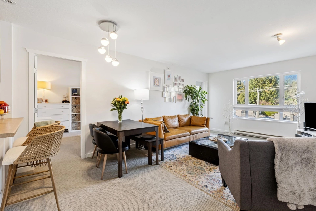 Dining Area Photo of 404 183 W 23rd Street, North Vancouver, BC