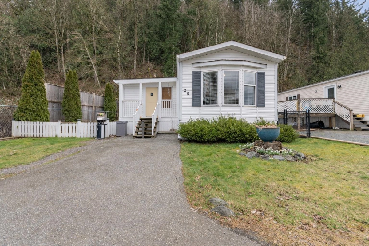 Exterior Front Photo of 28 45715 Alma Avenue, Chilliwack, BC