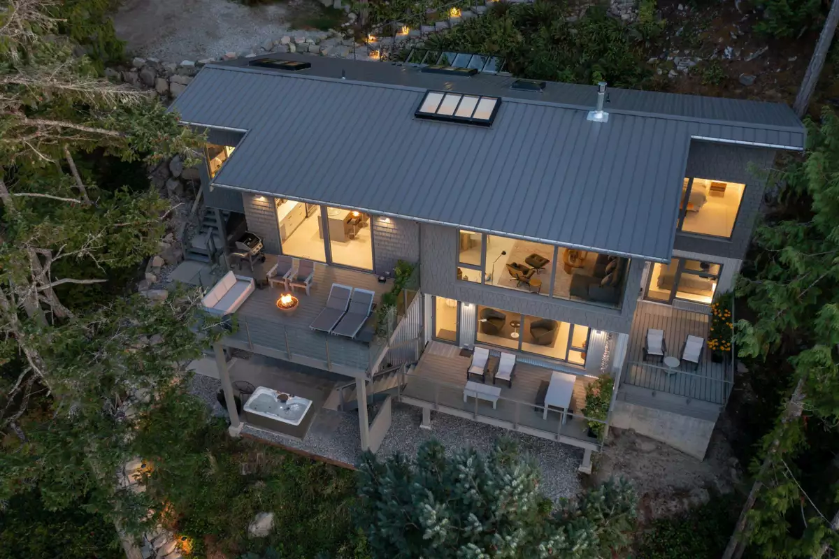 Exterior Rear Photo of 4219 Francis Peninsula Road, Pender Harbour, BC