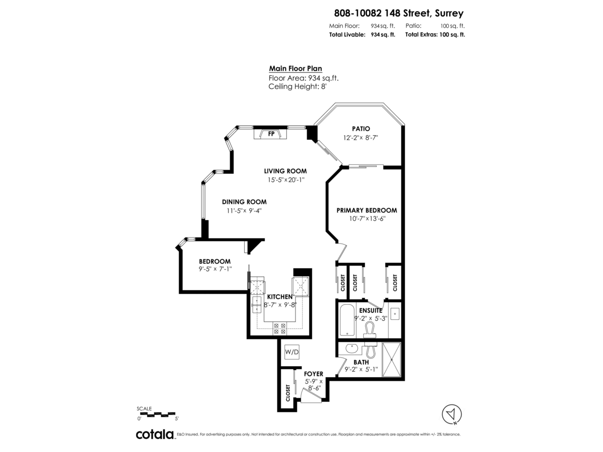 Laundry Room Photo of 808 10082 148 Street, Surrey, BC